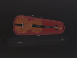 Violin music instrument 3D Model