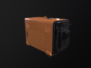 Diesel Generator 3Dモデル