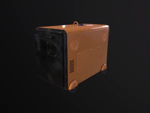 Diesel Generator 3D Model