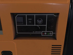 Diesel Generator 3D Model