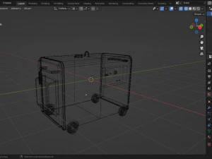 Diesel Generator 3D Model