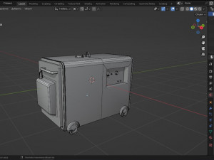 Diesel Generator 3Dモデル