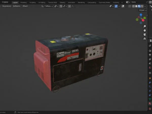 Generator 3D Model