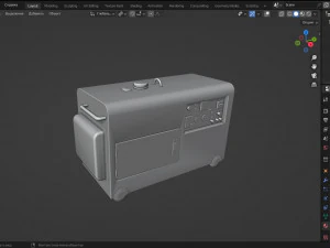Generator 3D Model