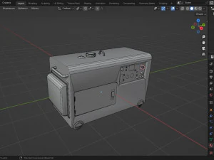 Generator 3D Model