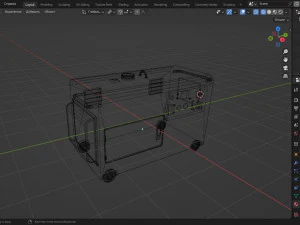 Generator 3D Model