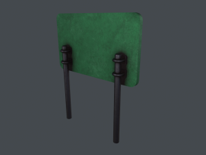 Gas station signboard Modèle 3D