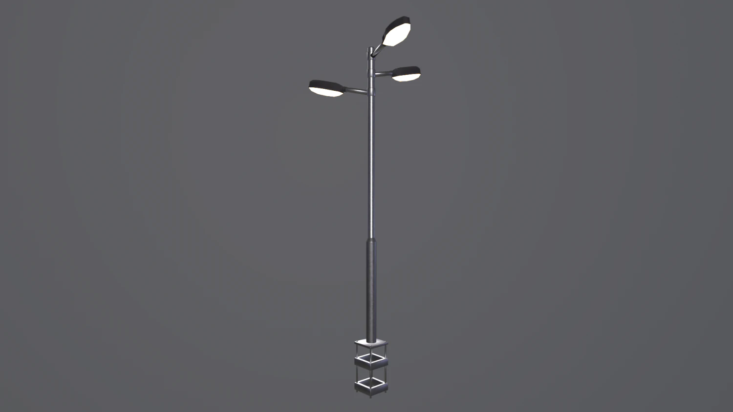 Lampione Modello 3D .c4d .max .obj .3ds .fbx .stl .blend 