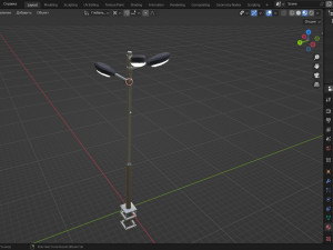 Street Light 3D मॉडल