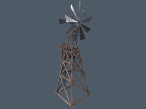 Windmill 3D Model