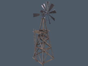 Windmill 3D Model