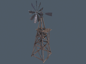 Windmill 3D Model