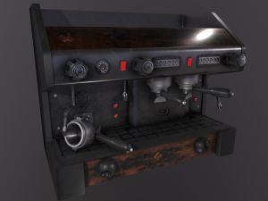 Coffe machine 3D Model
