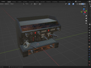 Coffe machine 3D Model