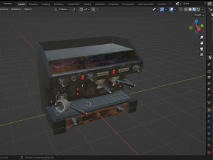 Coffe machine 3D Model