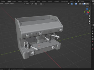 Coffe machine 3D Model