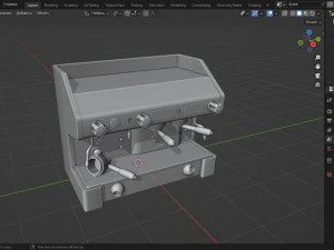 Coffe machine 3D Model