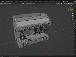 Coffe machine 3D Model