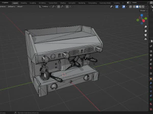 Coffe machine 3D Model