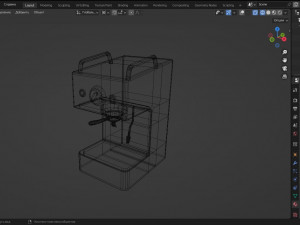 Coffe machine 3D Модель