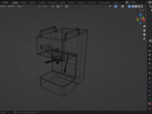 Coffe machine 3D Model