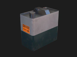 가솔린 캔 3D 모델