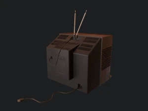 Television retro 3D Model