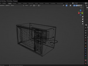 Television retro 3D 模型