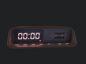 Alarm Clock 3D Model