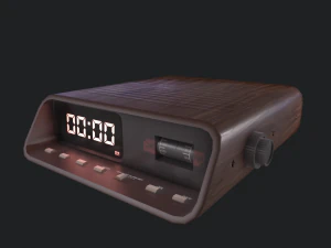 Alarm Clock 3D Model