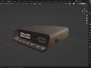Alarm Clock 3D Model