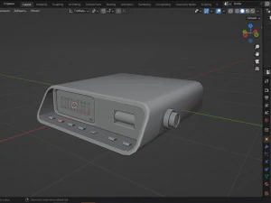Alarm Clock 3D Model