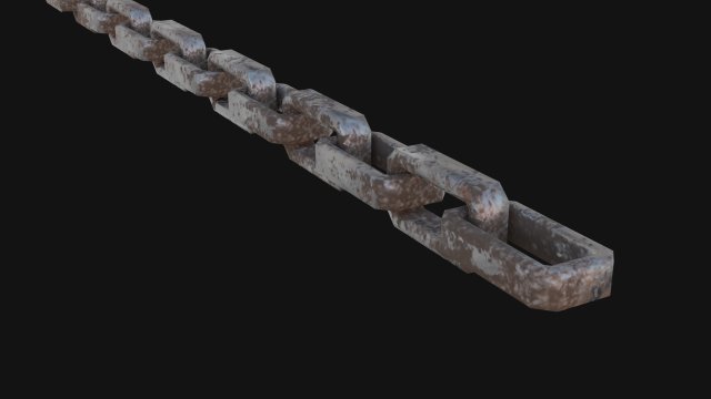 Chain - Game ready 3Dモデル .c4d .max .obj .3ds .fbx .stl .blend 