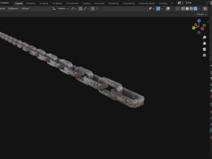 Chain - Game ready 3Dモデル