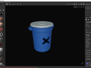 Trash Can 3D Model