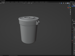Trash Can 3Dモデル
