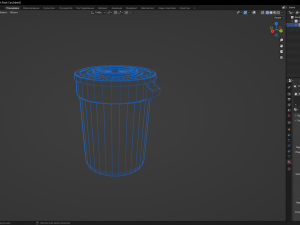 Trash Can 3Dモデル