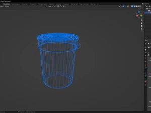 Trash Can 3D Model