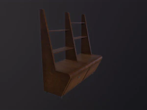 Shelf Unit 3D Model