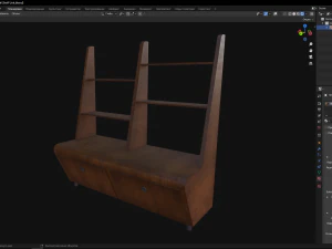Shelf Unit 3D Model