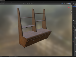Shelf Unit Modello 3D