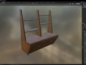 Shelf Unit 3D Model