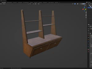Shelf Unit 3D Model