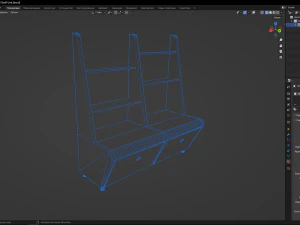 Shelf Unit 3D Model