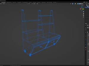 Shelf Unit 3D Model