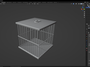 Cage 3Dモデル