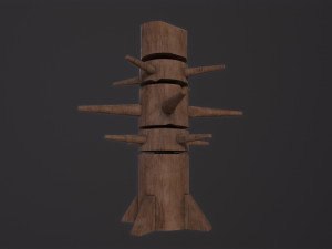 Wooden Dummy 3D 模型