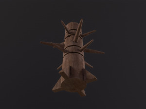 Wooden Dummy 3D 模型