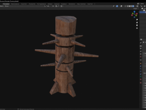 Wooden Dummy 3D 模型