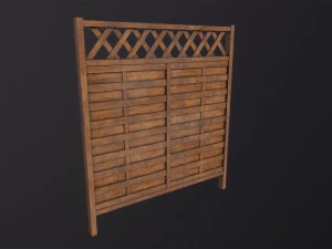 Modular Fence 3D Model